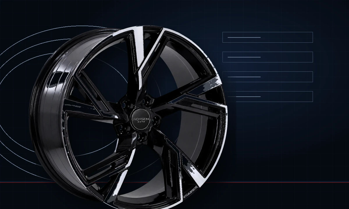 Aftermarket alloy wheel