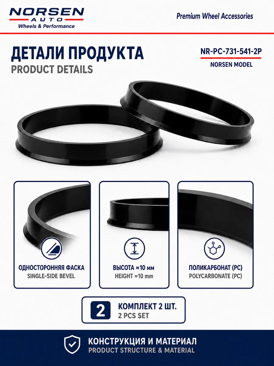 Hub ring product detail
